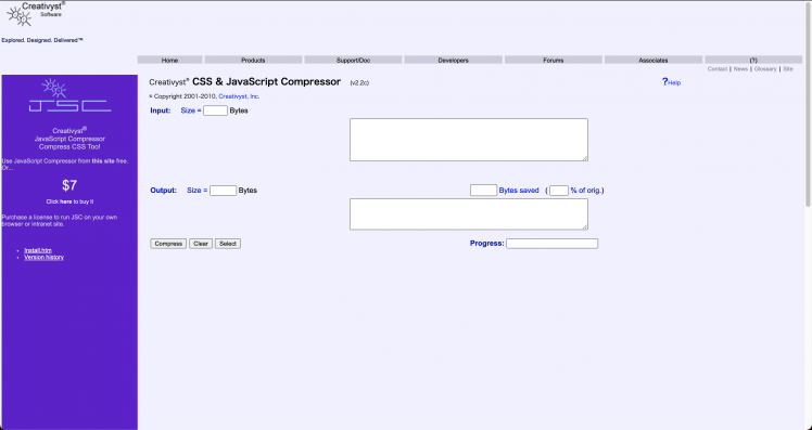 CSS&JavaScript Compressor